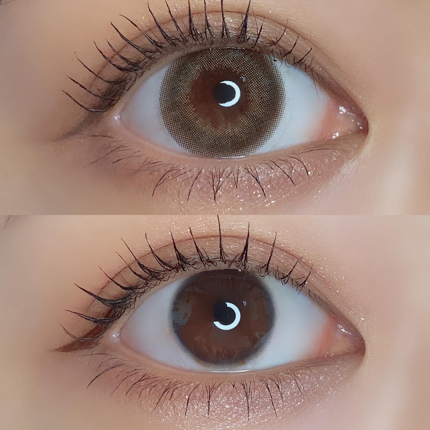 HoneyDrops 1day 15.0mm/HONEY DROPS/ワンデー(1DAY)カラコンを使ったクチコミ(5枚目)