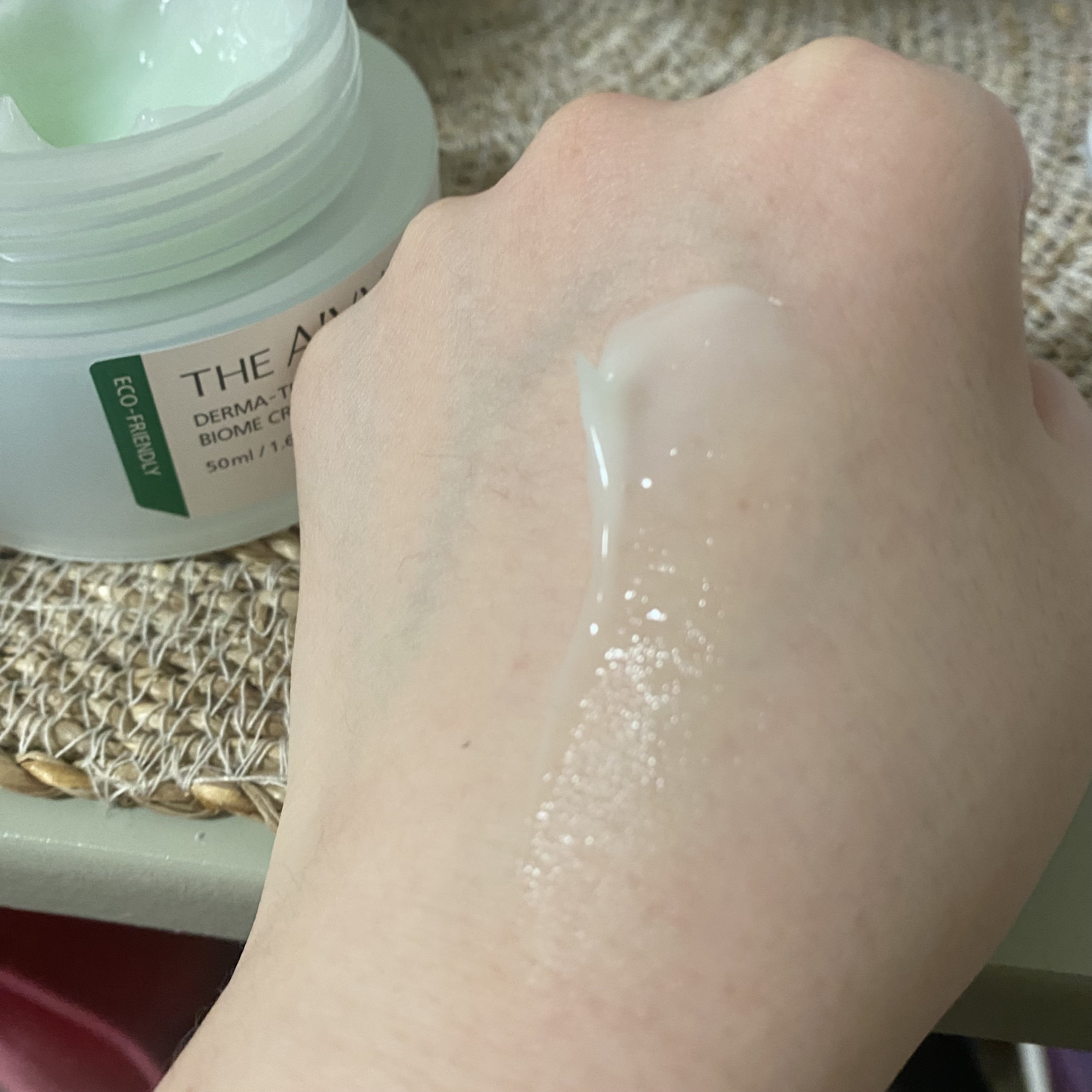 ダーマテカバイオームクリーム/THE A'VVE/フェイスクリームを使ったクチコミ（3枚目）