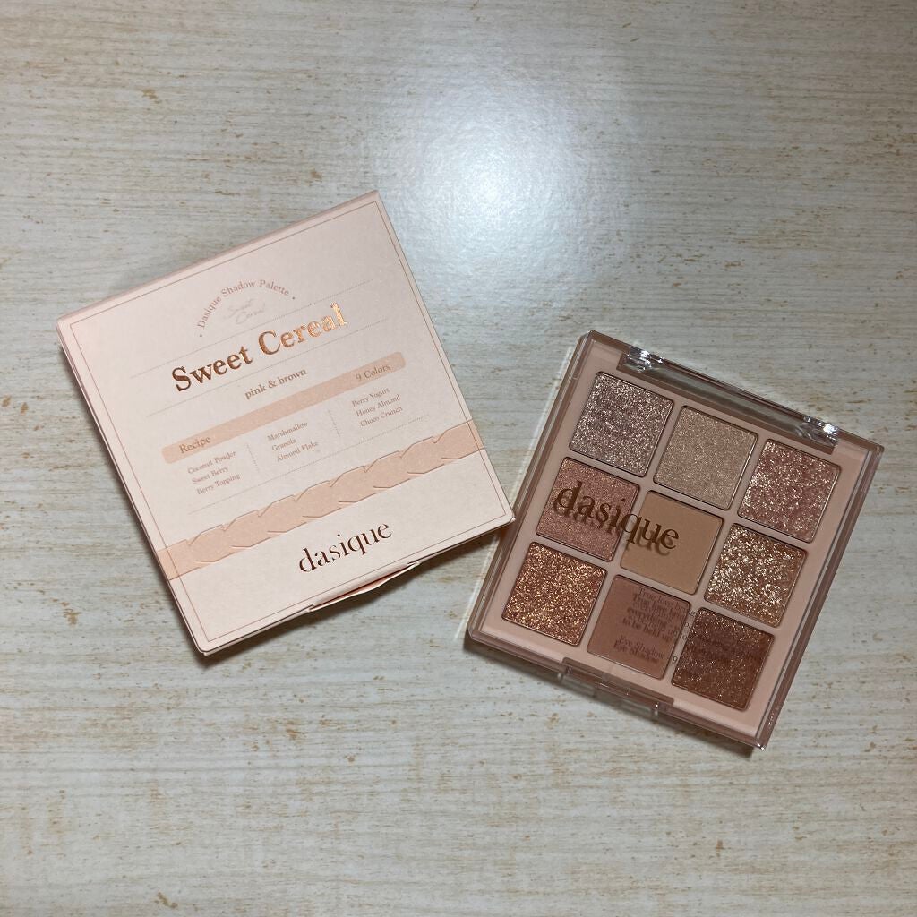 シャドウパレット/dasique/アイシャドウパレットを使ったクチコミ(1枚目)