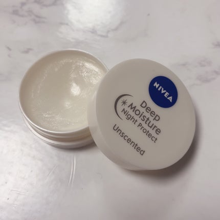 ディープモイスチャーナイトプロテクト 無香料/ニベア/リップマスクを使ったクチコミ(1枚目)