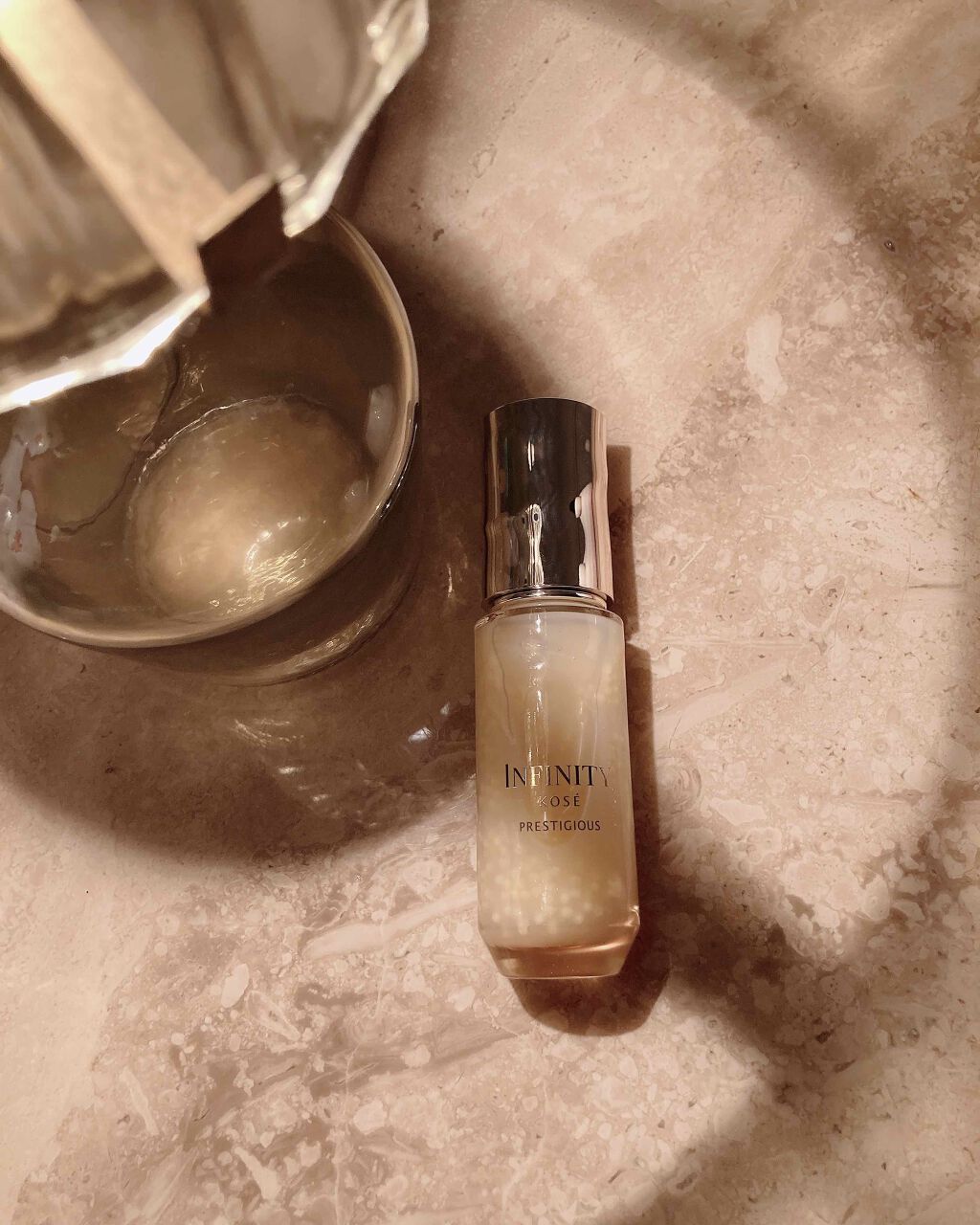 プレステジアス セラム インダルジェンス/インフィニティ/美容液を使ったクチコミ（1枚目）