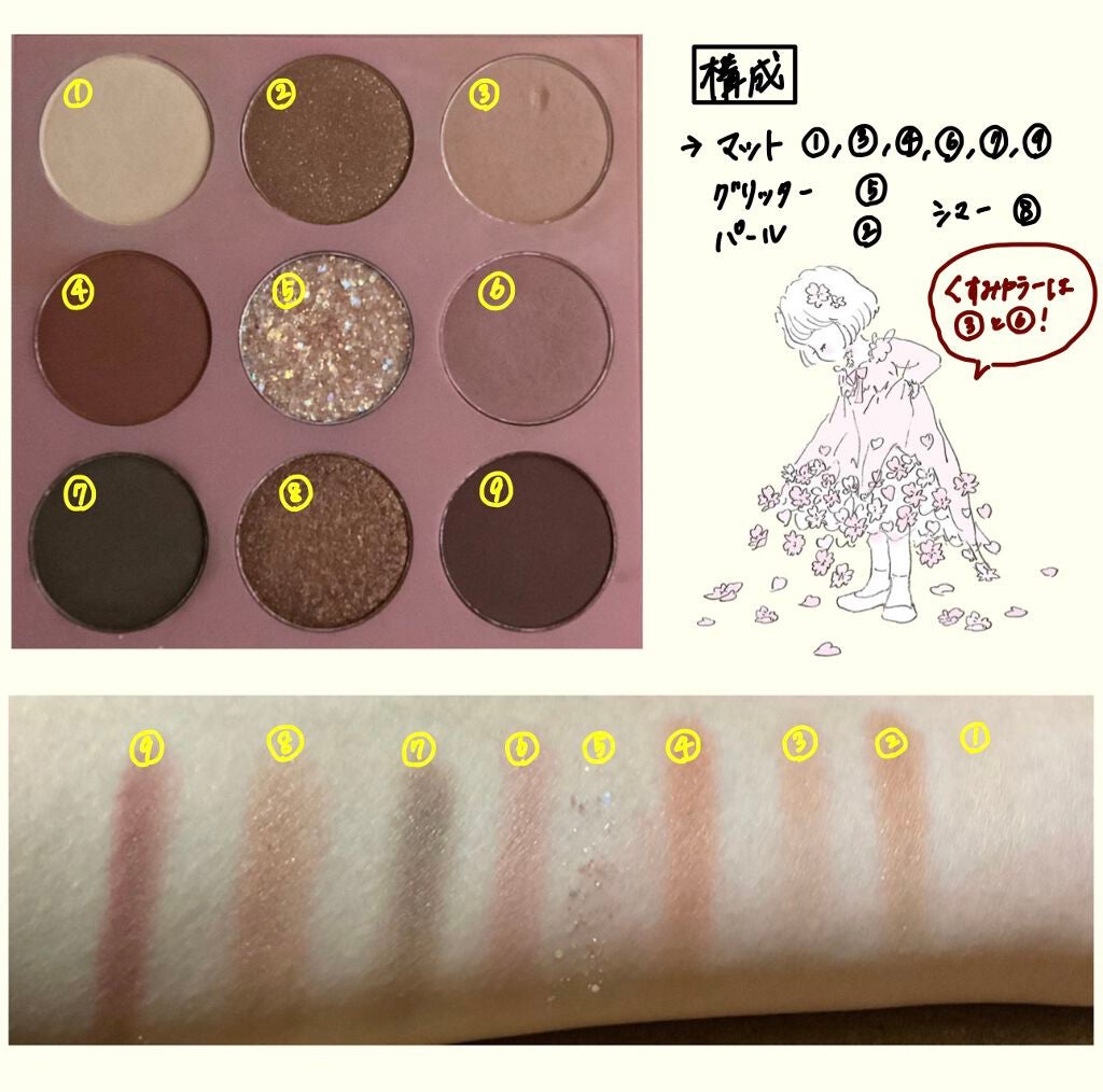 ソンスドンアイパレット/AMUSE/アイシャドウパレットを使ったクチコミ(4枚目)