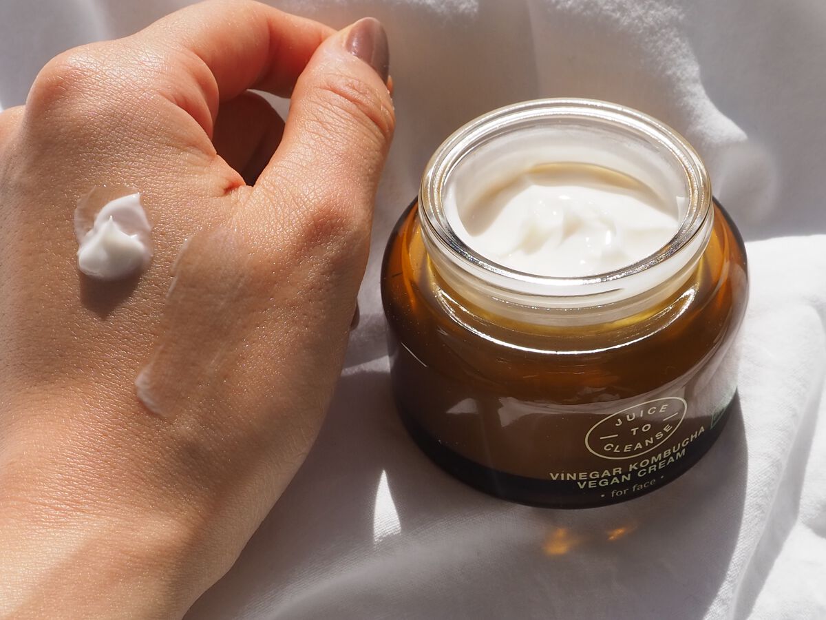 ビネガー コンブチャヴィーガン クリーム/JUICE TO CLEANSE/フェイスクリームを使ったクチコミ（3枚目）