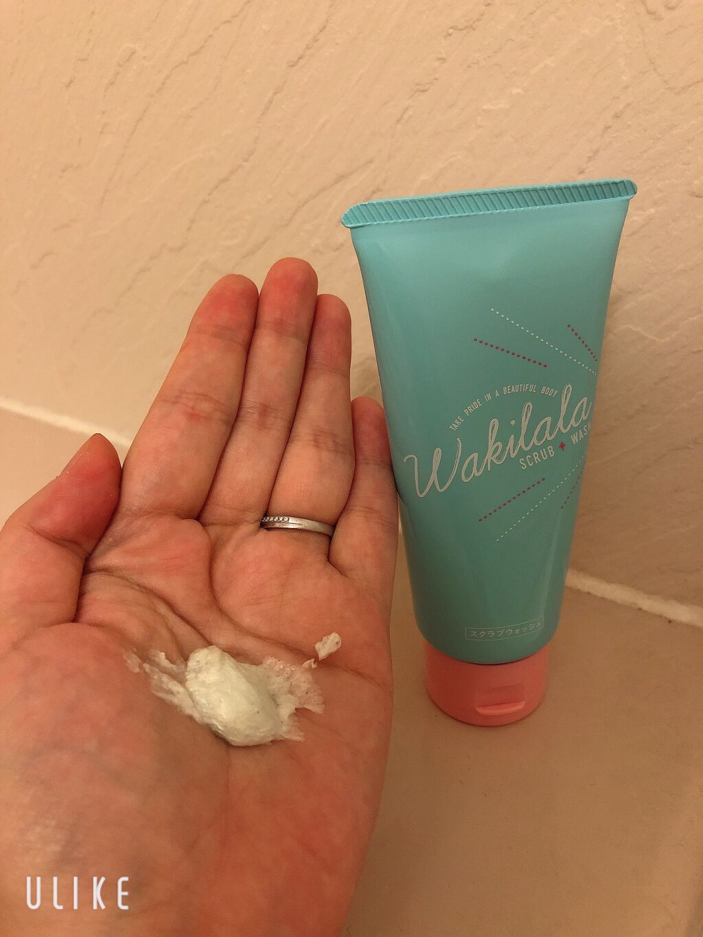 スクラブウォッシュ/ワキララ/ボディスクラブを使ったクチコミ（3枚目）