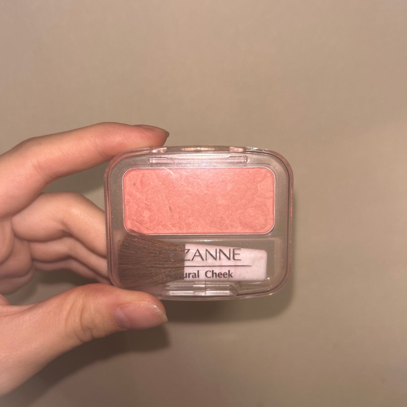 ナチュラル チークN/CEZANNE/パウダーチークを使ったクチコミ(1枚目)