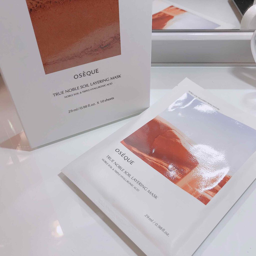 OSEQUE NOBLE SOIL LAYERING MASK/OSEQUE/シートマスク・パックを使ったクチコミ(1枚目)