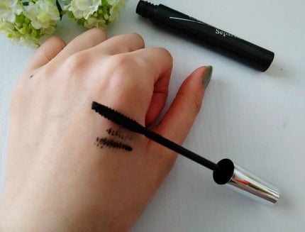 セパレートロングマスカラ/CEZANNE/マスカラを使ったクチコミ(2枚目)