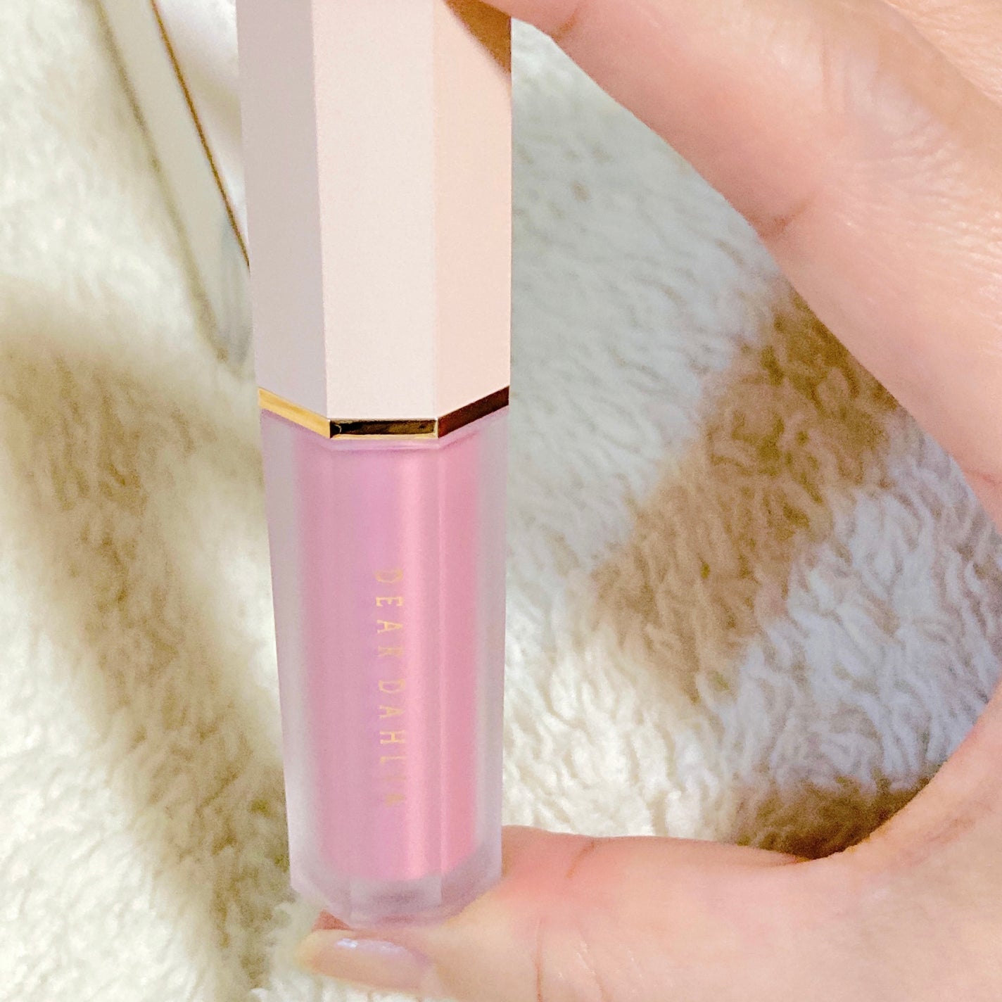 ペタルドロップリキッドブラッシャー/DEAR DAHLIA/リキッドチークを使ったクチコミ(2枚目)