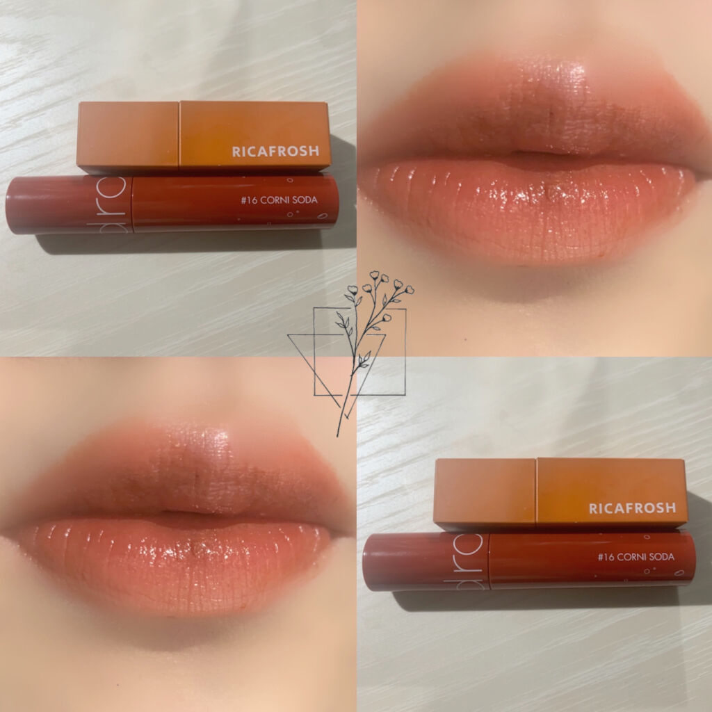 ジューシーラスティングティント/rom&nd/リップティントを使ったクチコミ（1枚目）