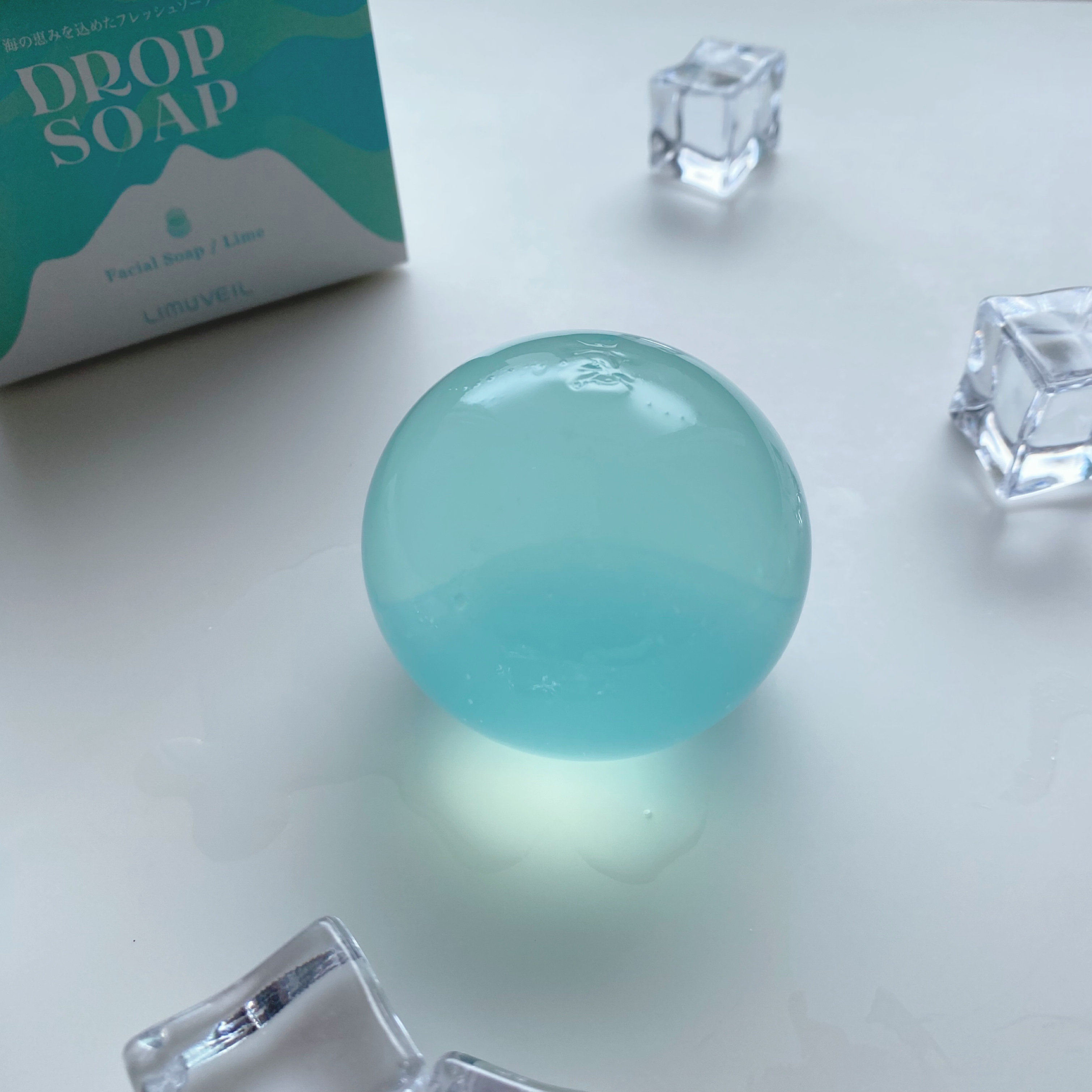 リムヴェール ドロップソープ（ライム）/リムサプライ/洗顔石鹸を使ったクチコミ（1枚目）