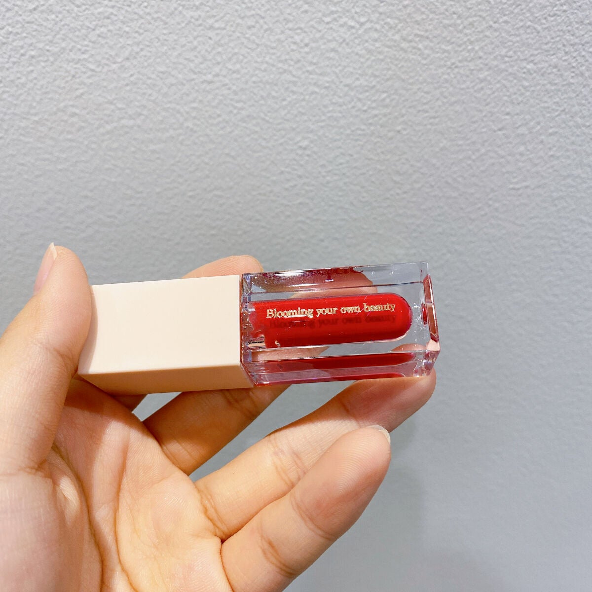 ウォーターグロスティント/dasique/リップティントを使ったクチコミ(5枚目)