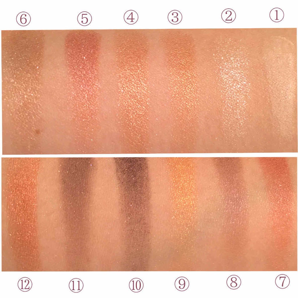 ディアダイアリー・サンセットキス/KISS NEW YORK/アイシャドウパレットを使ったクチコミ(3枚目)