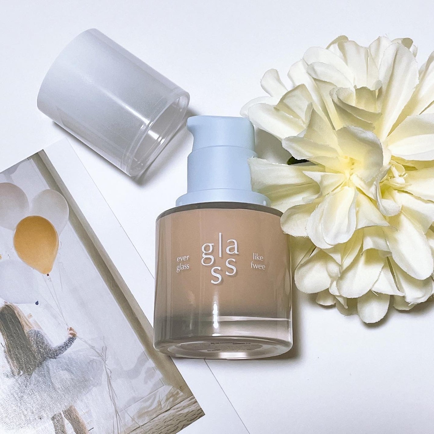 フィーファンデーションガラス/fwee/リキッドファンデーションを使ったクチコミ(3枚目)