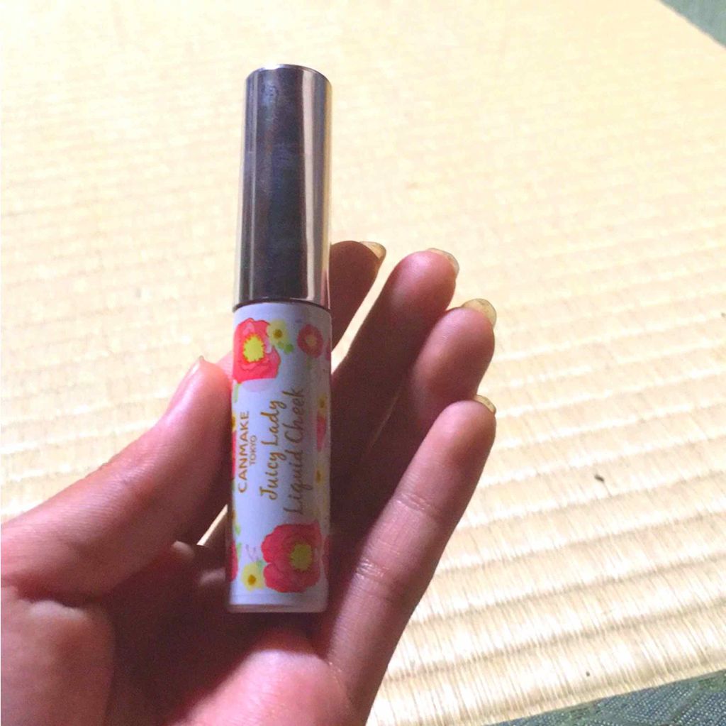 ジューシーレディリキッドチーク/キャンメイク/リキッドチークを使ったクチコミ（2枚目）