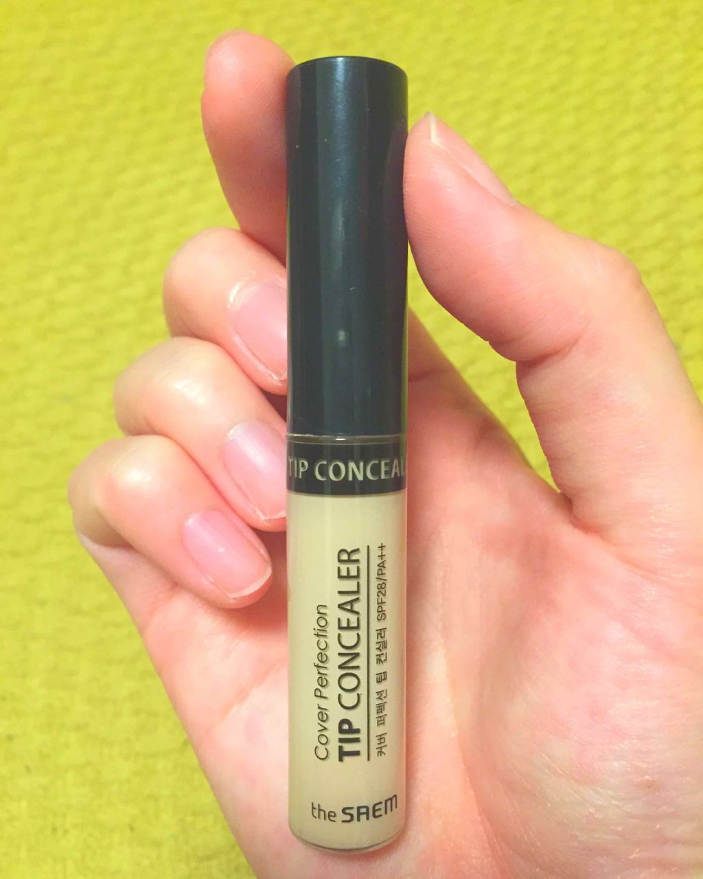 カバーパーフェクション チップコンシーラー/the SAEM/リキッドコンシーラーを使ったクチコミ(1枚目)