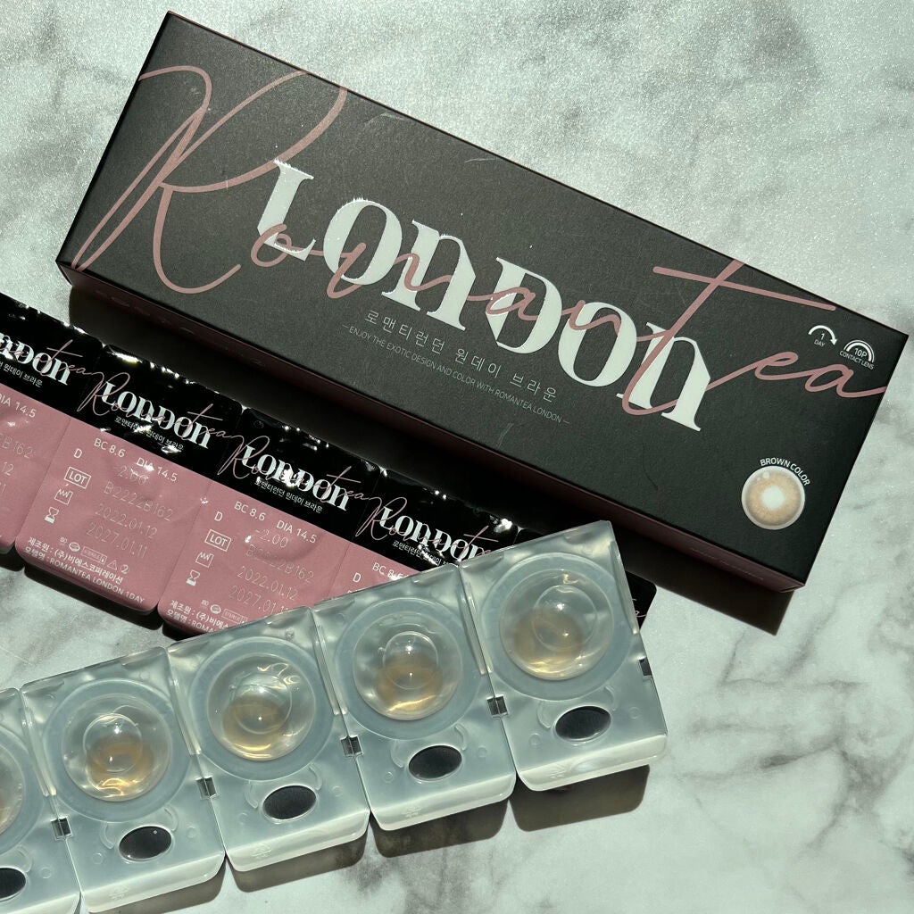 Romantea London/THEPIEL/カラーコンタクトレンズを使ったクチコミ(2枚目)