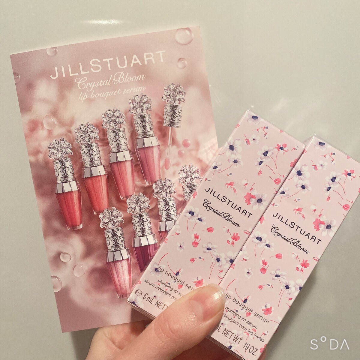 ジルスチュアート クリスタルブルーム リップブーケ セラム/JILL STUART/リッププランパーを使ったクチコミ(7枚目)