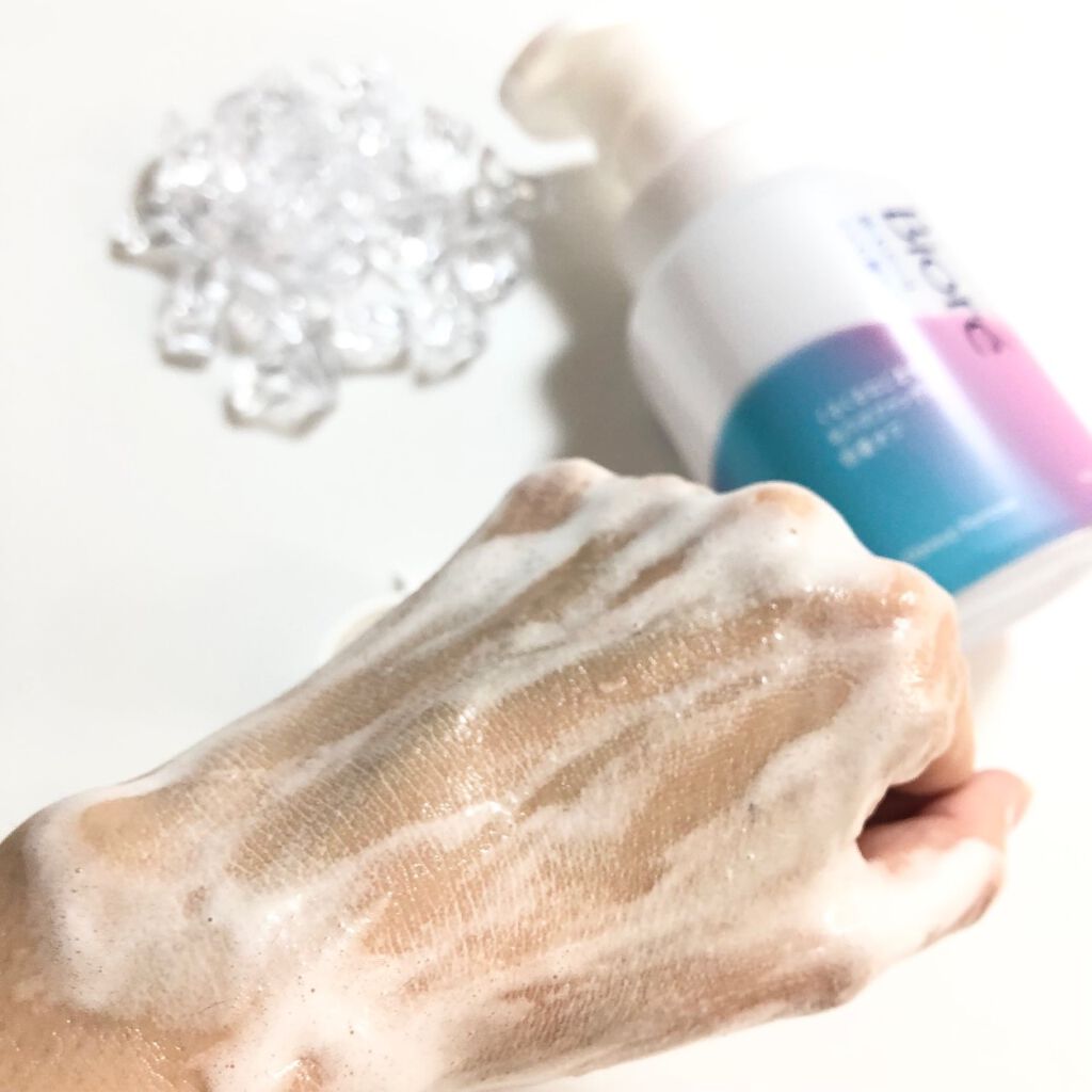 泡クリームメイク落とし/ビオレ/クレンジングクリームを使ったクチコミ（2枚目）