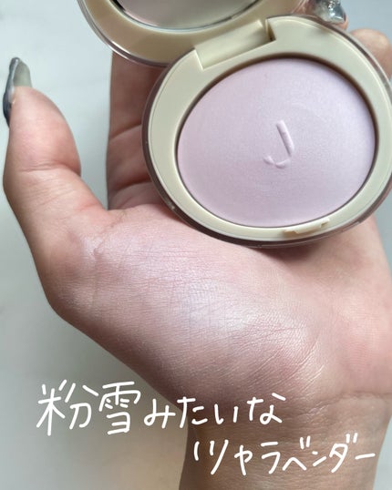 CUBISM ニュアンスグロウパウダー #M304 スノーラベンダー(2.5g)/Joocyee/パウダーチークを使ったクチコミ(1枚目)