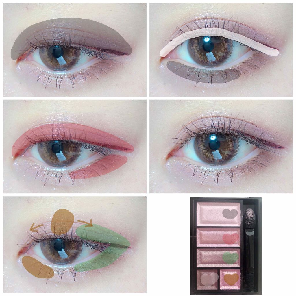 ショコラスウィート アイズ/リンメル ロンドン/アイシャドウパレットを使ったクチコミ（3枚目）