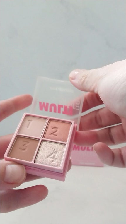 マルチキューブ/i’m meme/アイシャドウパレットを使ったクチコミ(3枚目)