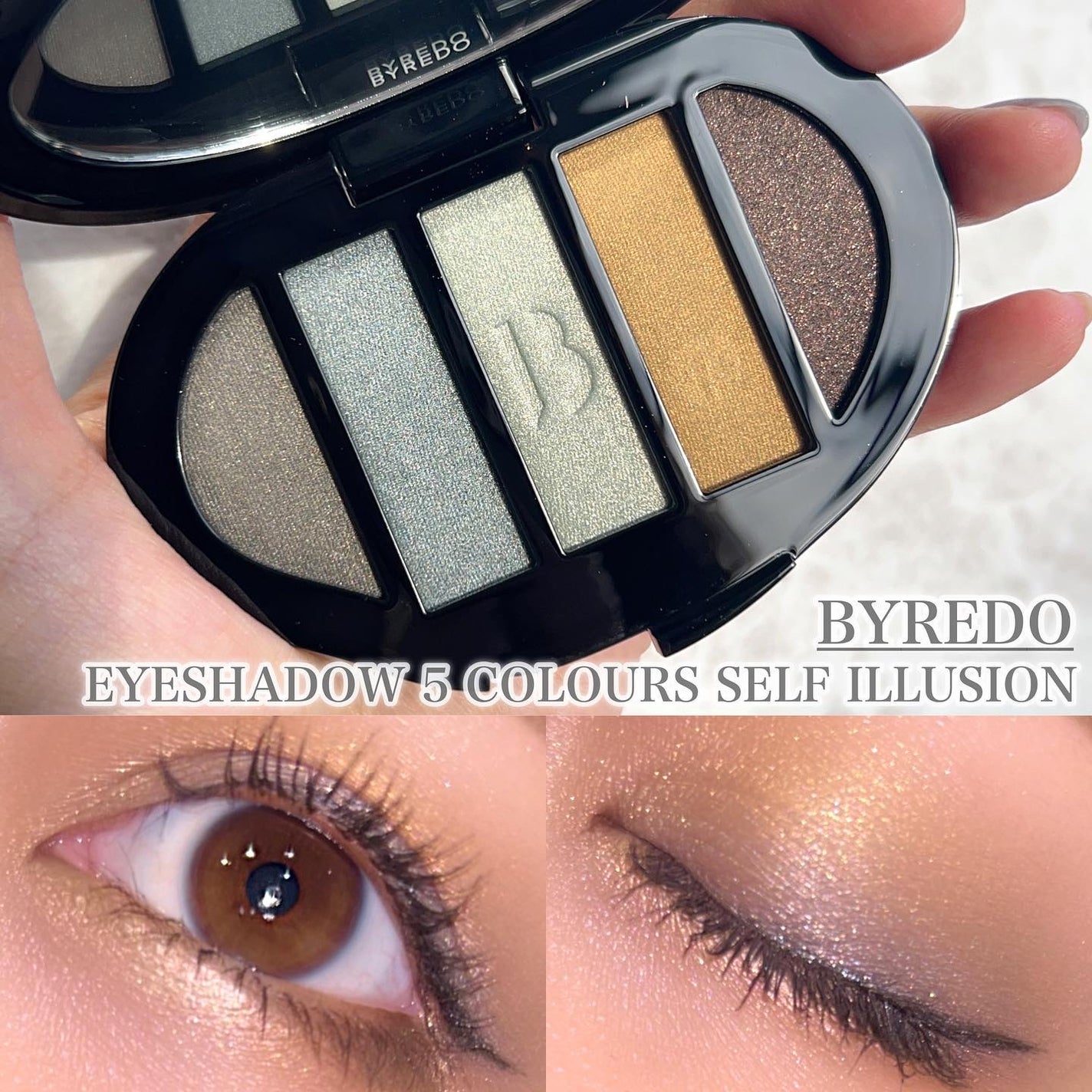 Eyeshadow 5 Colour Compacts/BYREDO/アイシャドウパレットを使ったクチコミ(1枚目)