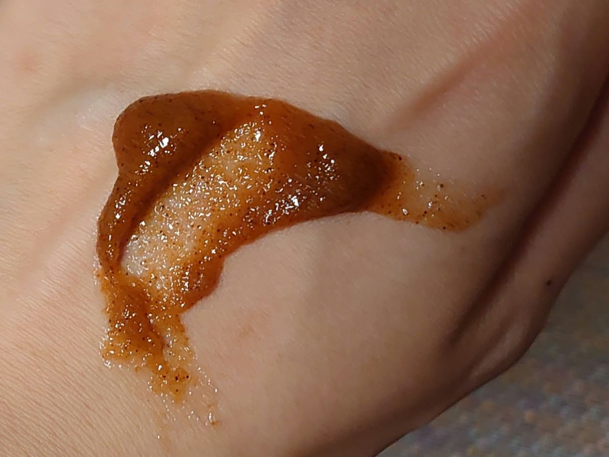 オリジナルボディスクラブ ローズマリーハーブ/plu/ボディスクラブを使ったクチコミ（2枚目）