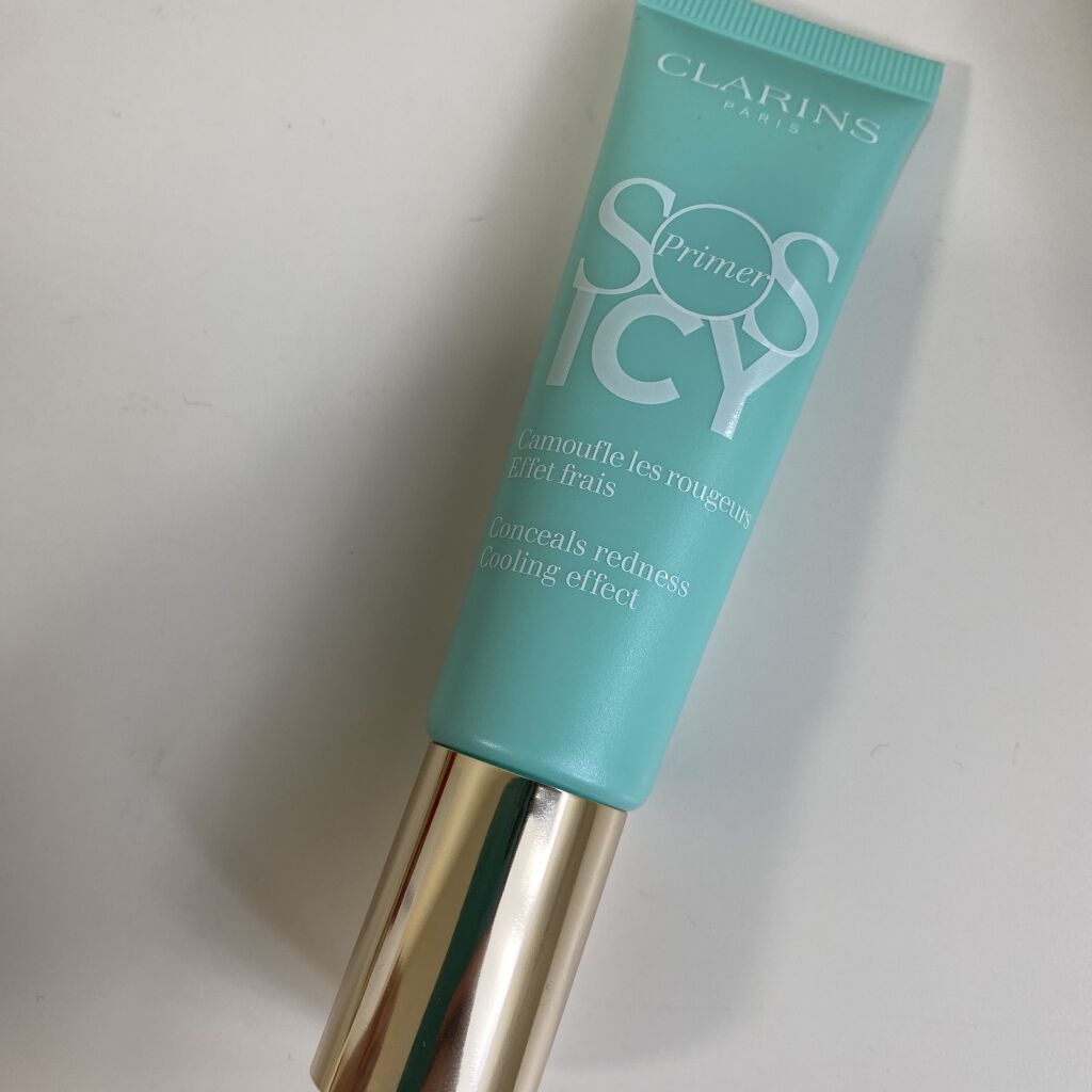 ラディアント コントロールカラー 10 ミント/CLARINS/化粧下地を使ったクチコミ（1枚目）