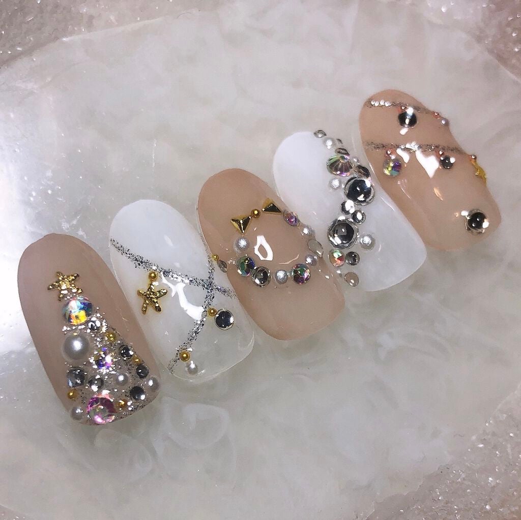 ジェルネイル(ライト対応)/セリア/ジェルネイルを使ったクチコミ(3枚目)