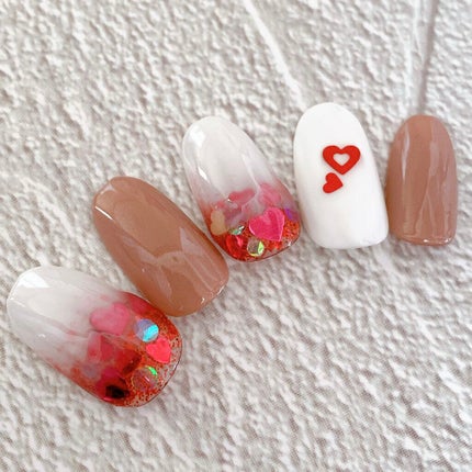 デコレーションネイルパーツ(クラッシュホロ)/DAISO/ネイルチップ・パーツを使ったクチコミ(4枚目)