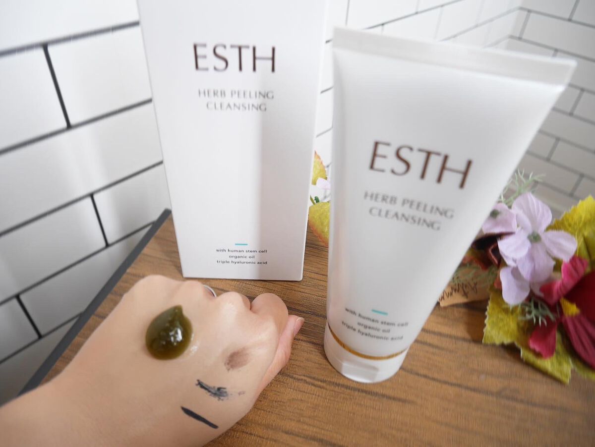ESTH ハーブピーリングクレンジング2個セット ハーブピーリングクレンジング|ESTHの効果に関する口コミ