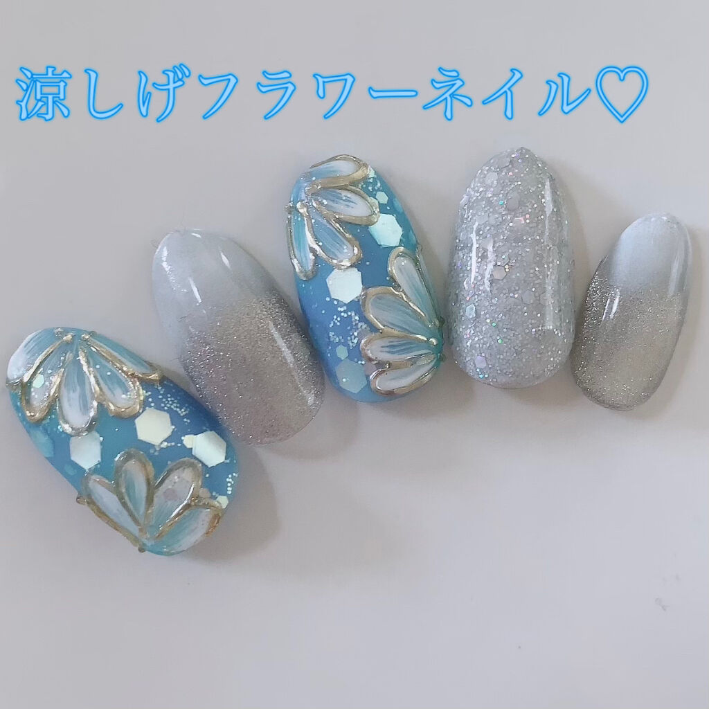 プリズムグリッター/MATIERE/ネイルチップ・パーツを使ったクチコミ（1枚目）