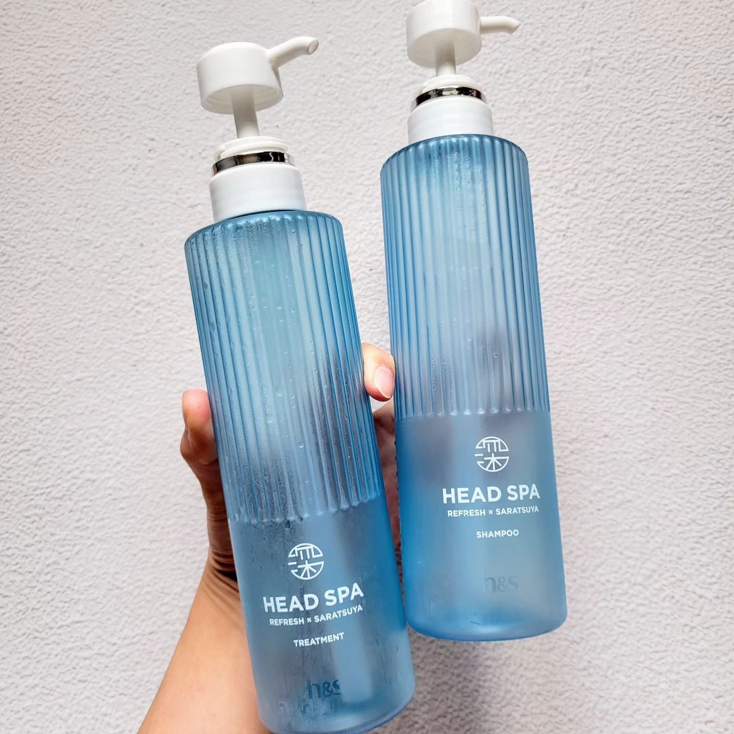 リフレッシュ × さらつや シャンプー/トリートメント/h&s/市販シャンプーを使ったクチコミ（1枚目）