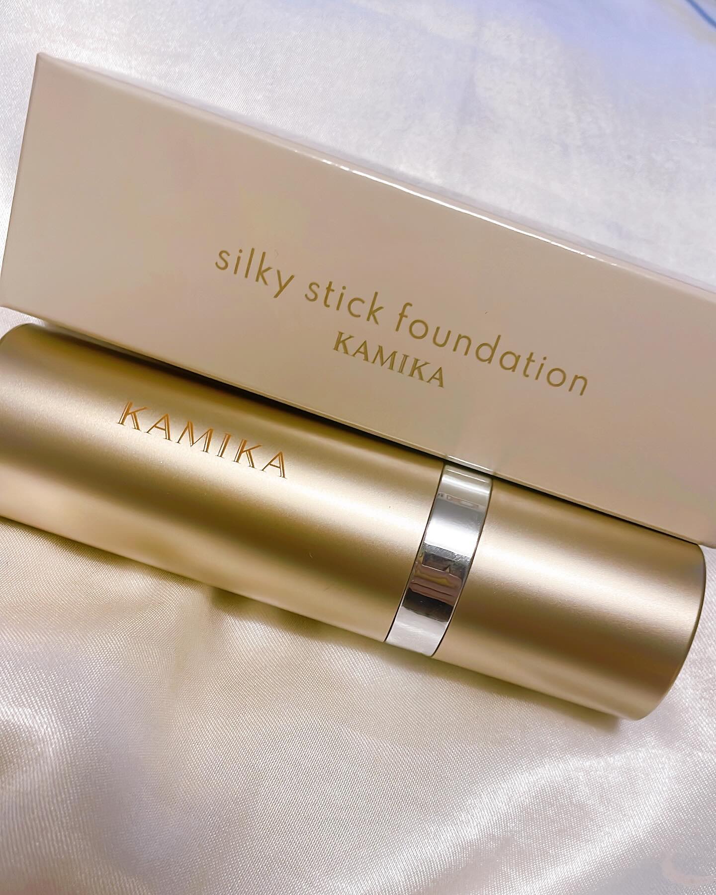 シルキースティックファンデーション/KAMIKA/その他ファンデーションを使ったクチコミ（2枚目）
