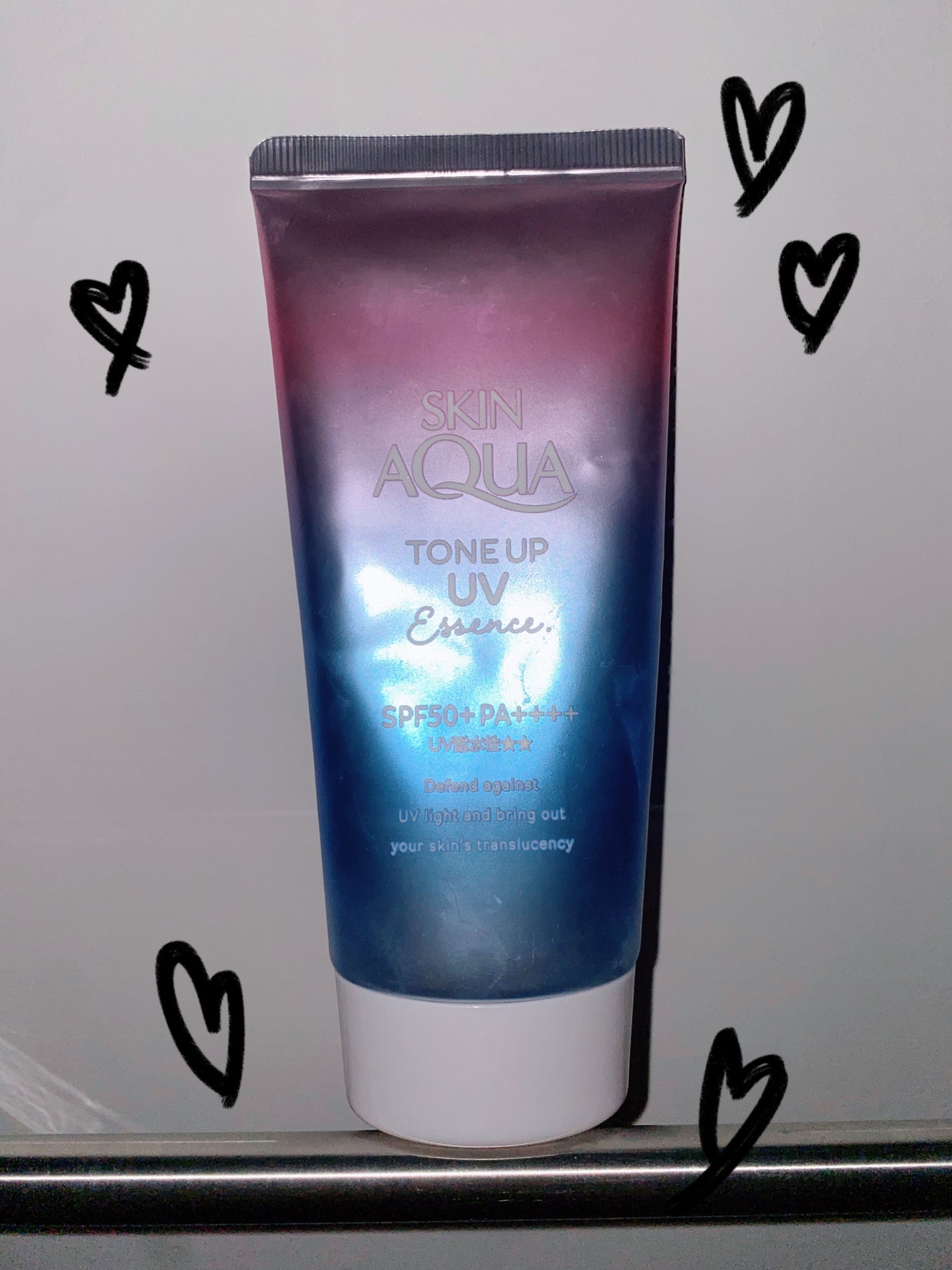 スキンアクア トーンアップUVエッセンス/スキンアクア/日焼け止めクリームを使ったクチコミ(1枚目)