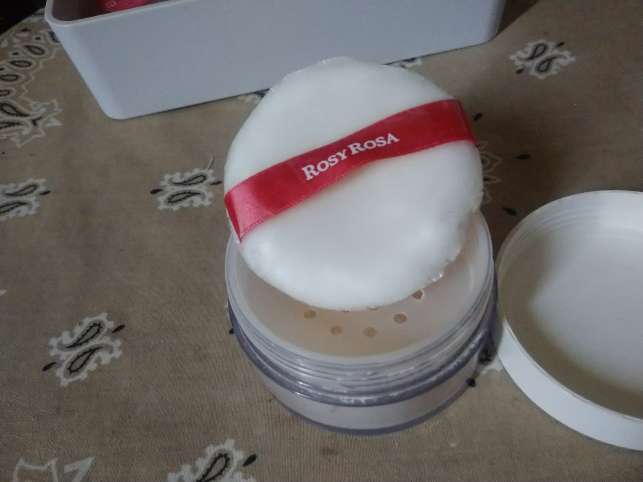 ビロードタッチパフ 2P/ロージーローザ/パフ・スポンジを使ったクチコミ（1枚目）