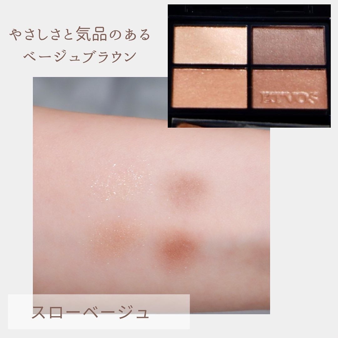 ミネラルクラッシィシャドー/エトヴォス/アイシャドウパレットを使ったクチコミ(2枚目)