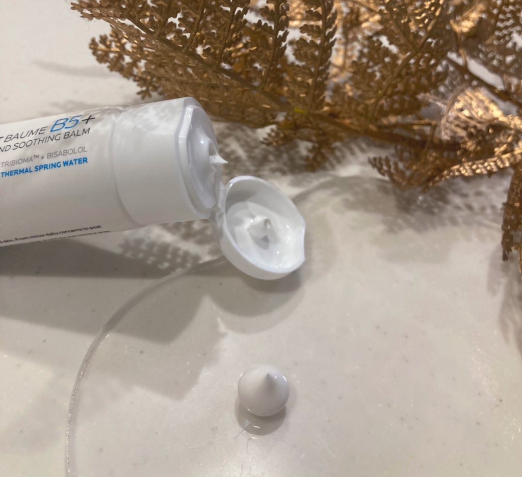 シカプラスト リペアクリーム B5+	/ラ ロッシュ ポゼ/フェイスクリームを使ったクチコミ（2枚目）