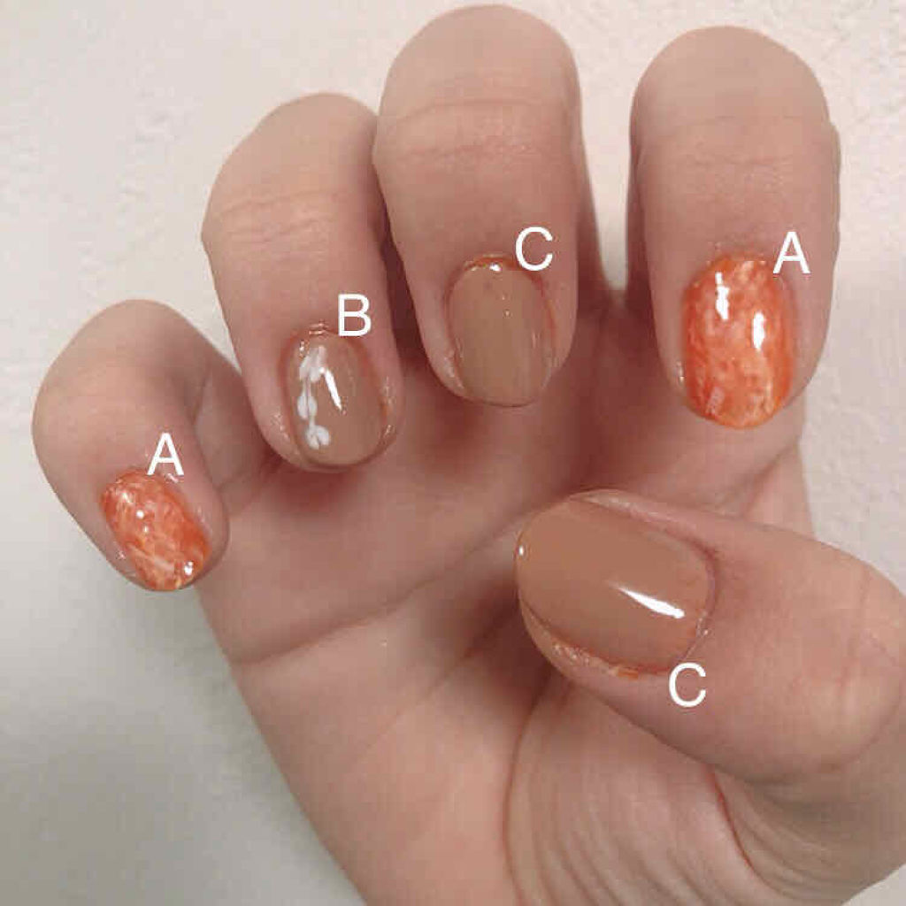 gene TOKYO ネイル キャメル/DAISO/マニキュアを使ったクチコミ（2枚目）