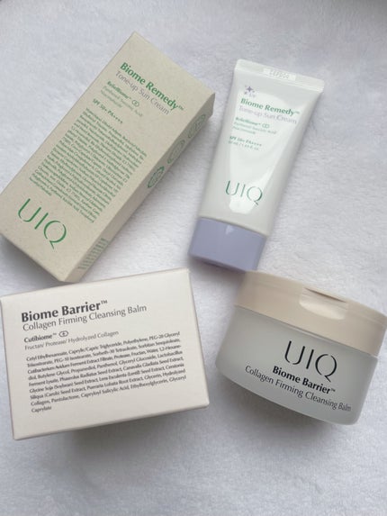 バイオームバリアコラーゲンファーミングクレンジングバーム/UIQ/クレンジングバームを使ったクチコミ(6枚目)