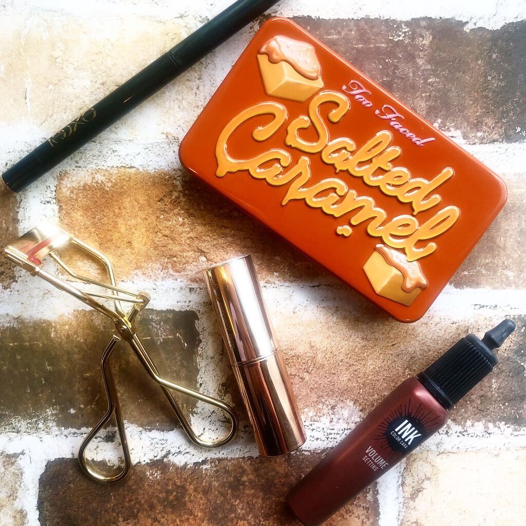 ソルテッド キャラメル ミニ アイシャドウ パレット/Too Faced/アイシャドウパレットを使ったクチコミ（2枚目）