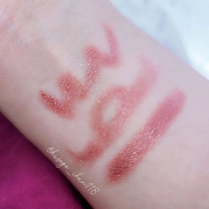 グリームオンフィットシャドウ GF06 ワイングラス/excel/スティックアイシャドウを使ったクチコミ(2枚目)