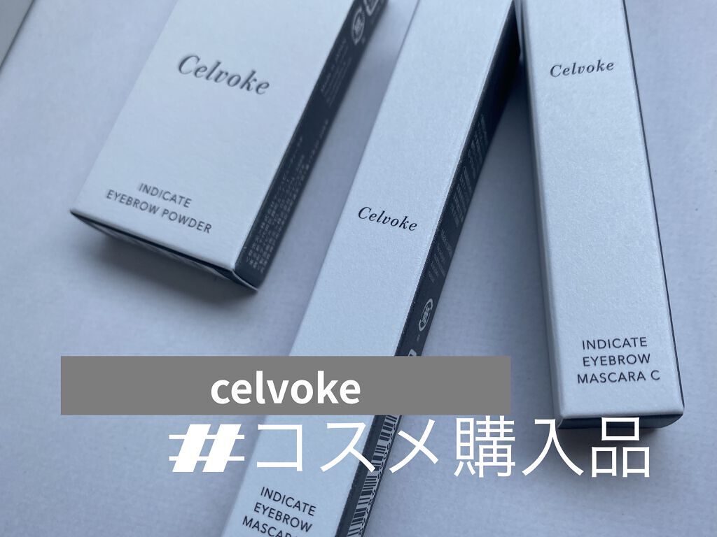 セルヴォーク インディケイトアイブロウマスカラ C/Celvoke/眉マスカラを使ったクチコミ（1枚目）