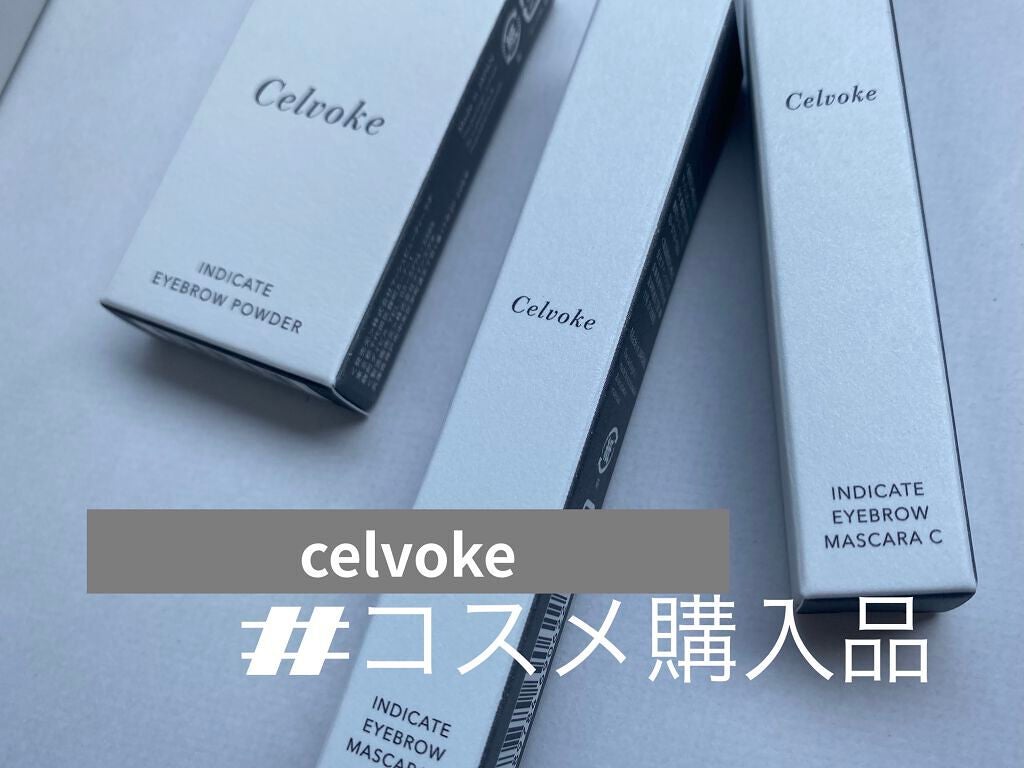 セルヴォーク インディケイトアイブロウパウダー/Celvoke/パウダーアイブロウを使ったクチコミ(1枚目)