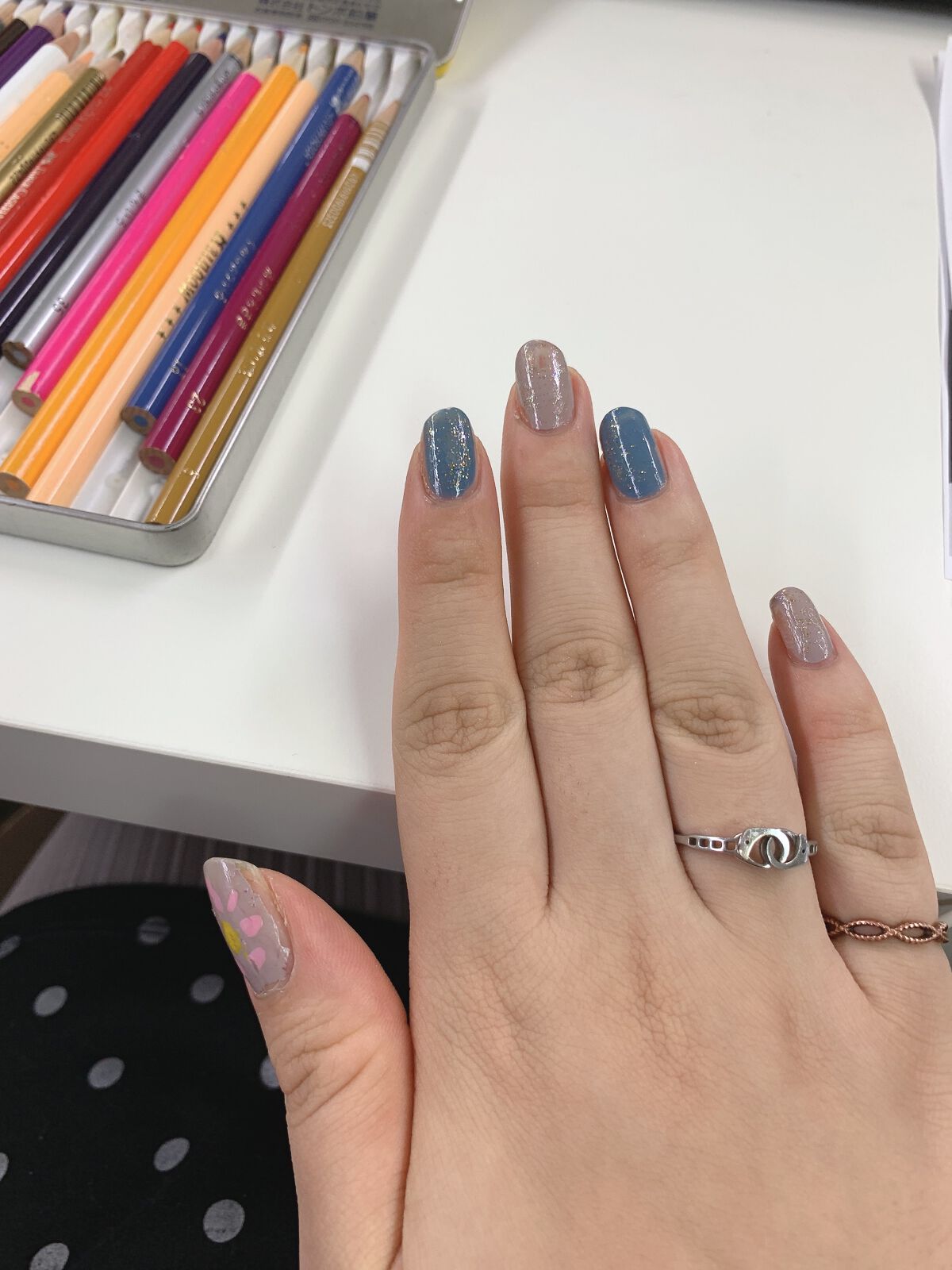 gene TOKYO ネイル/DAISO/マニキュアを使ったクチコミ(2枚目)