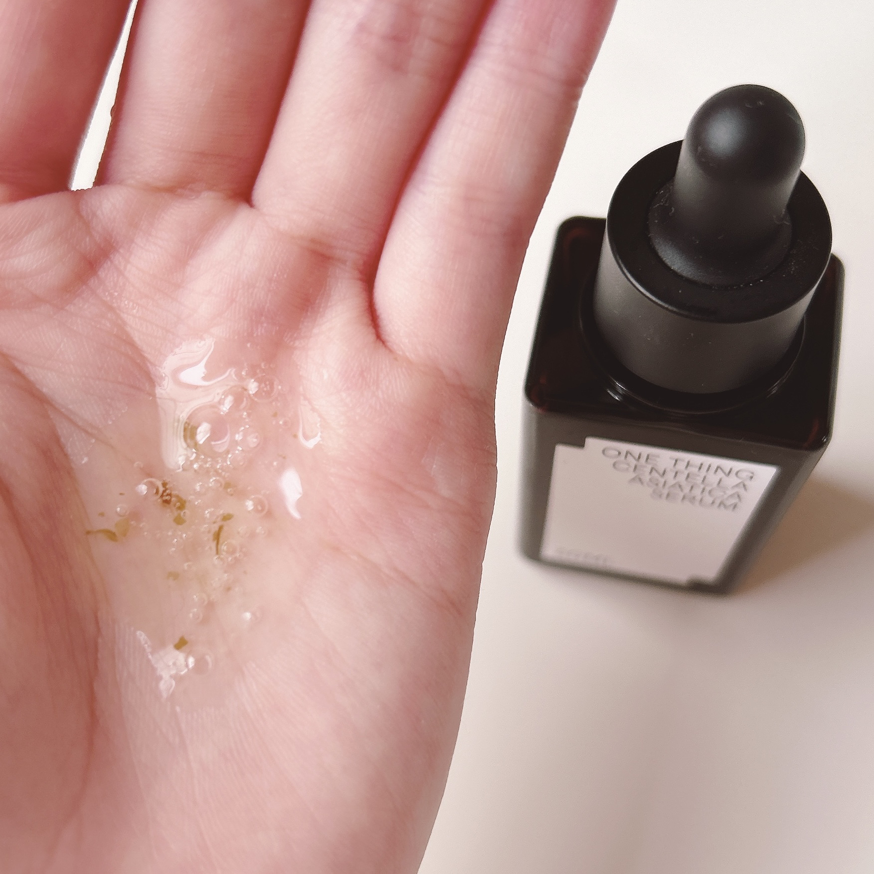 ツボクサセラム/ONE THING/美容液を使ったクチコミ（3枚目）