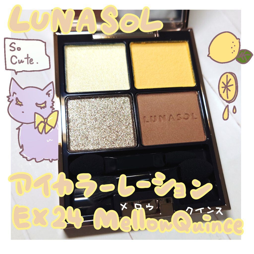 アイカラーレーション/LUNASOL/アイシャドウパレットを使ったクチコミ(1枚目)