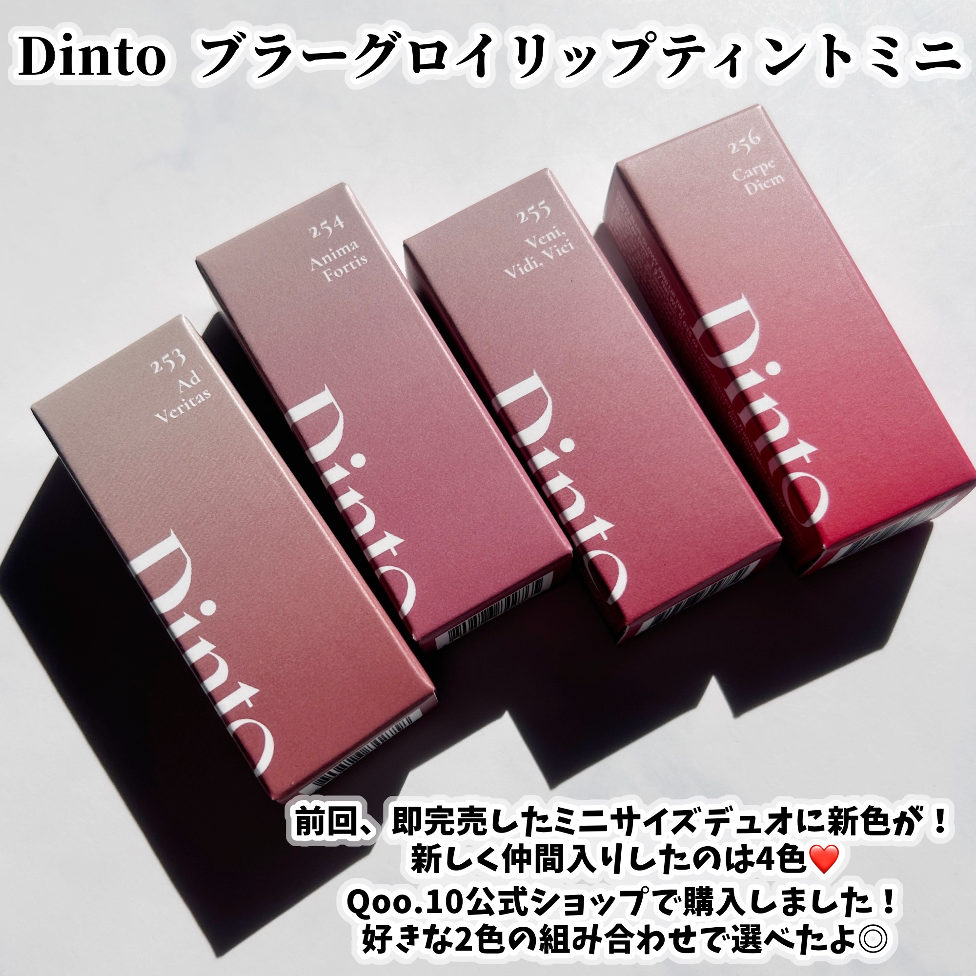 ディント Dinto ブラーグロイリップティント ブラーグロイリップティント / Dintoの口コミ | おすすめ順