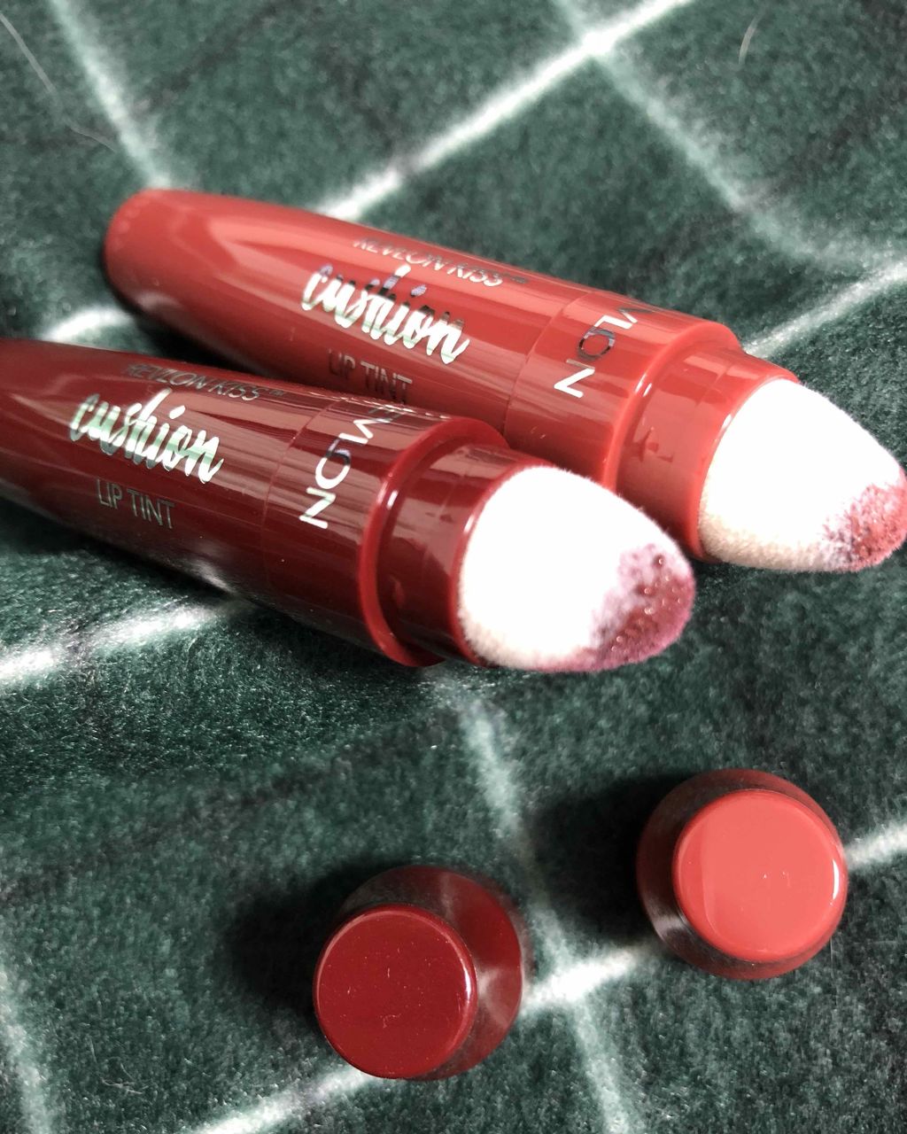 キス クッション リップ ティント/REVLON/リップティントを使ったクチコミ（2枚目）