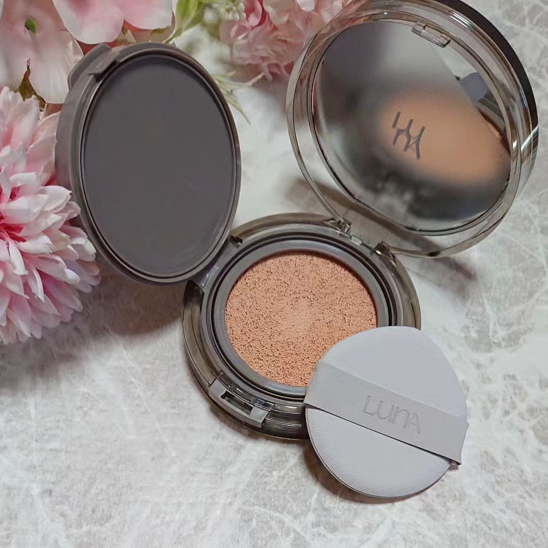 ブラーカバークッション/LUNA/クッションファンデーションを使ったクチコミ（3枚目）